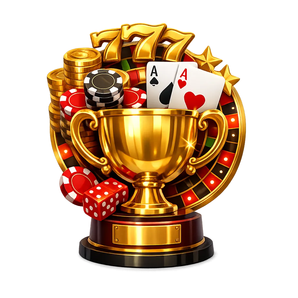 Stars and coins cascading in celebration